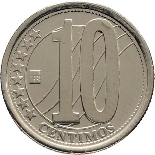 59027. Wenezuela, 10 centymów, 2007r.