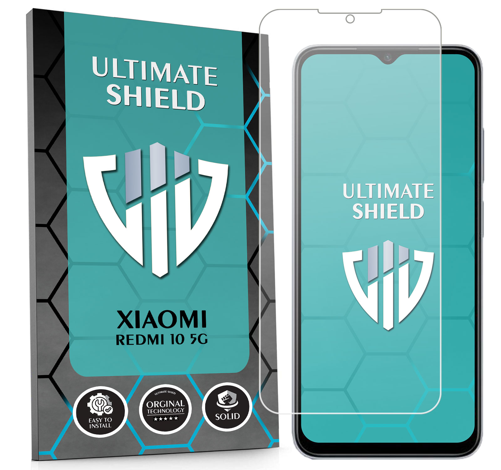 Sklo 3x Displej 7x Fotoaparát Rychlý Objektiv Pro Xiaomi Redmi 10 5G