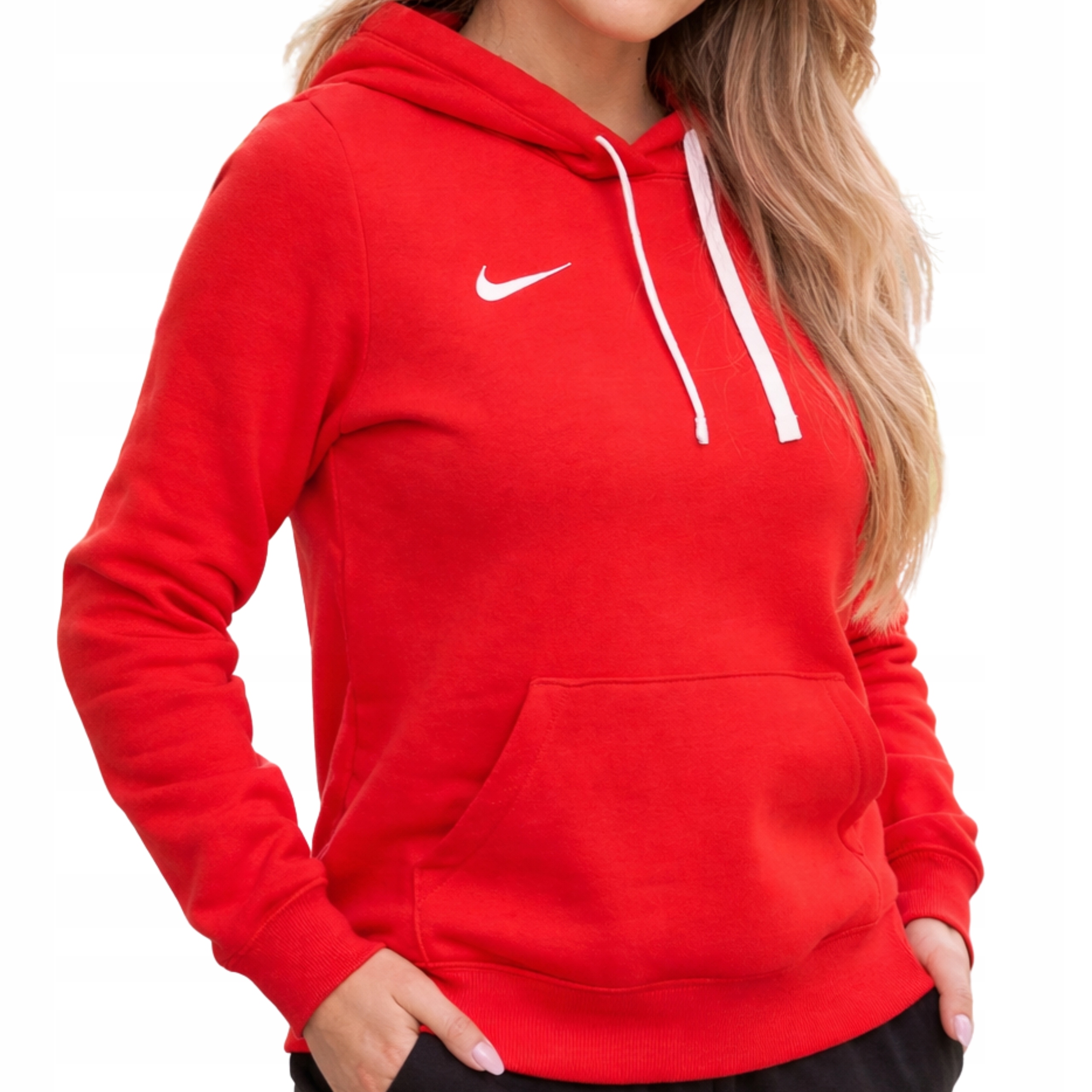Nike Dámská Mládežnická Bavlněná Mikina S Kapucí Přes Hlavu IB1224-657