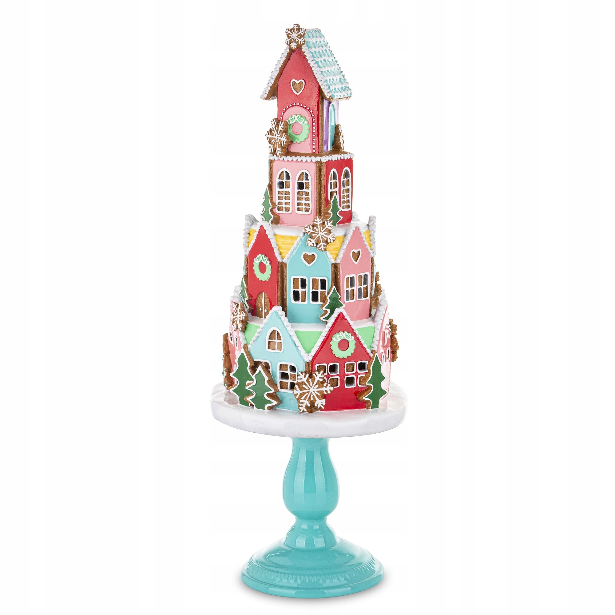 Perníkový vánoční domeček Led dekorace Dort Svatý dům