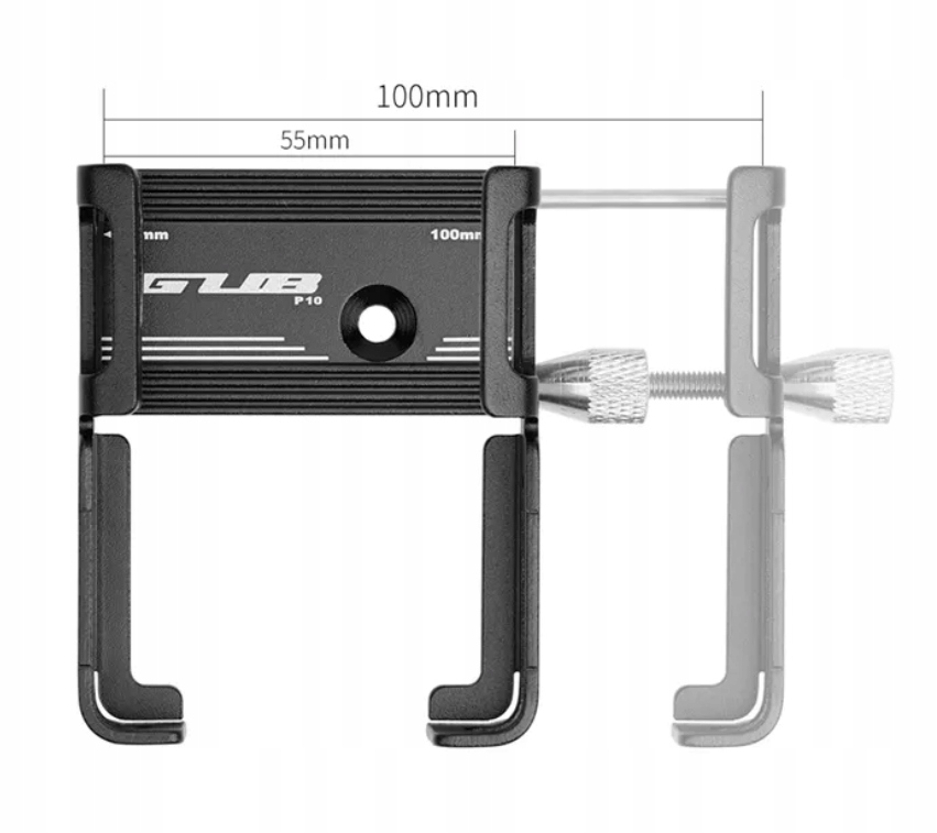 ALUMINUM BICYCLE HOLDER FOR PHONE GUB P10 Model P10