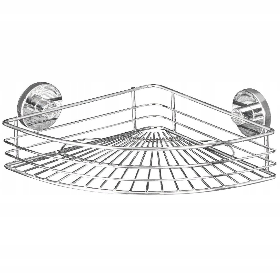 Półka narożna Wenko Bari 20887100 Vacuum-Loc