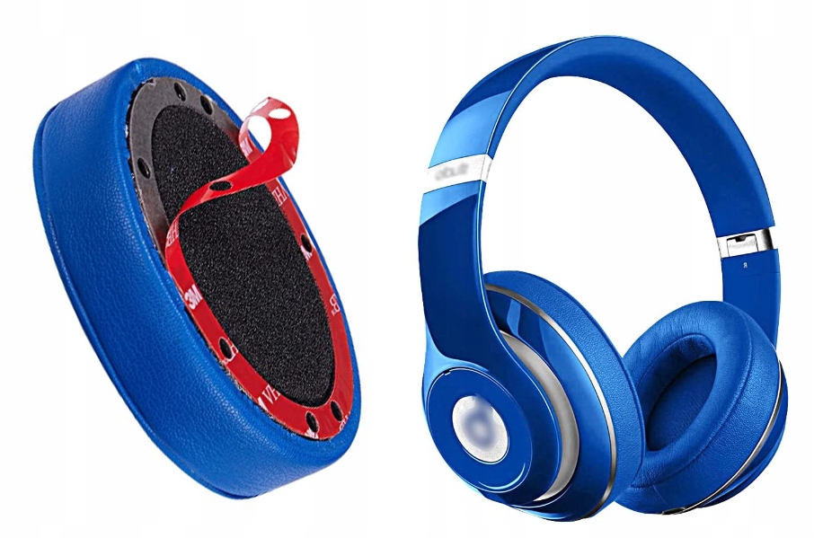 PADY NAUSZNIKI GĄBKI DO BEATS STUDIO 2.0 3.0 BLUE Model BEATS STUDIO 2.0, 3.0, WIRED, WIRELESS