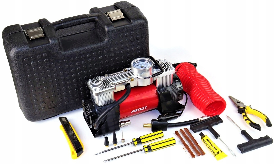 KOMPRESOR SAMOCHODOWY SPREZARKA POMPKA DO KOL 12V