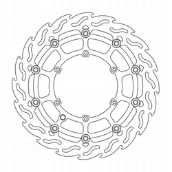 M112238 - MOTOMASTER ЩИТ SUPERMOTO 320 ММ KTM 91-22