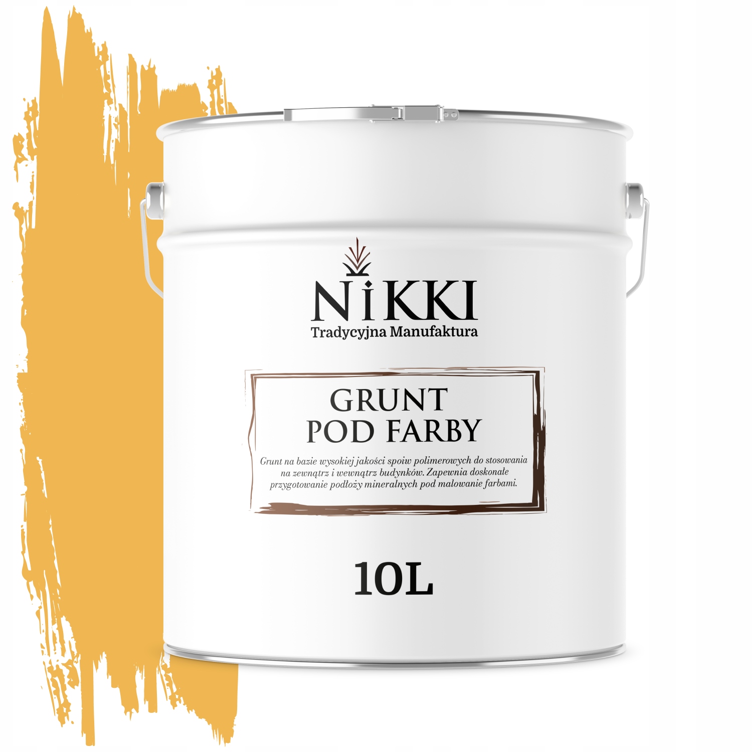 Základný Náter Pod Silikónovú Fasádnu Farbu 10L Žltá Intenzívna F636