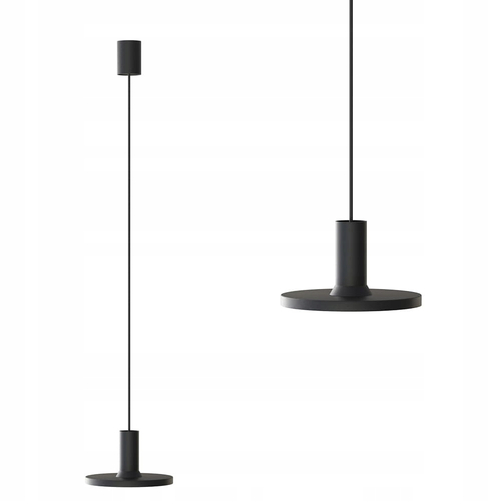 Lampa wisząca zwis Hermanos B na gwint GU10 czarna stal 8102 Nowodvorski