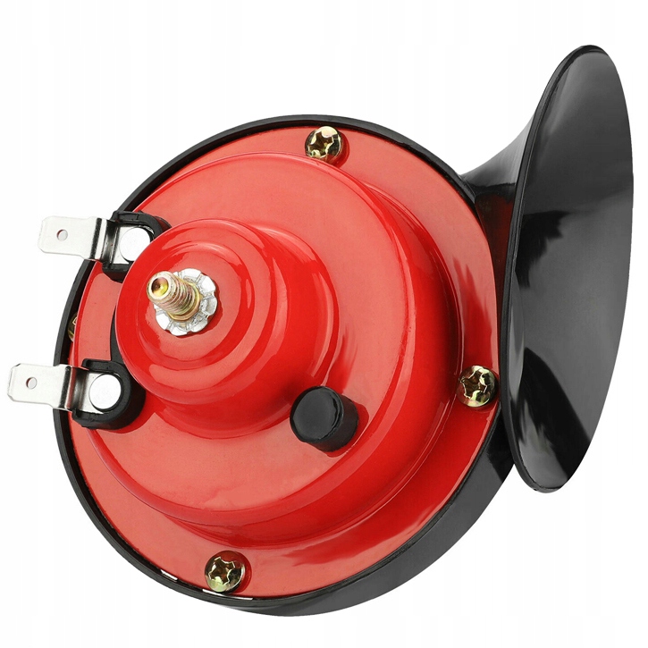 GŁOŚNY KLAKSON ŚLIMAK FANFARA 120 dB 12V DWUTONOWY Producent części Inny