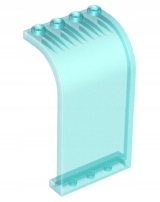 

Lego 2571 Panel Szyba Ściana trans-blu Nowy (6g)