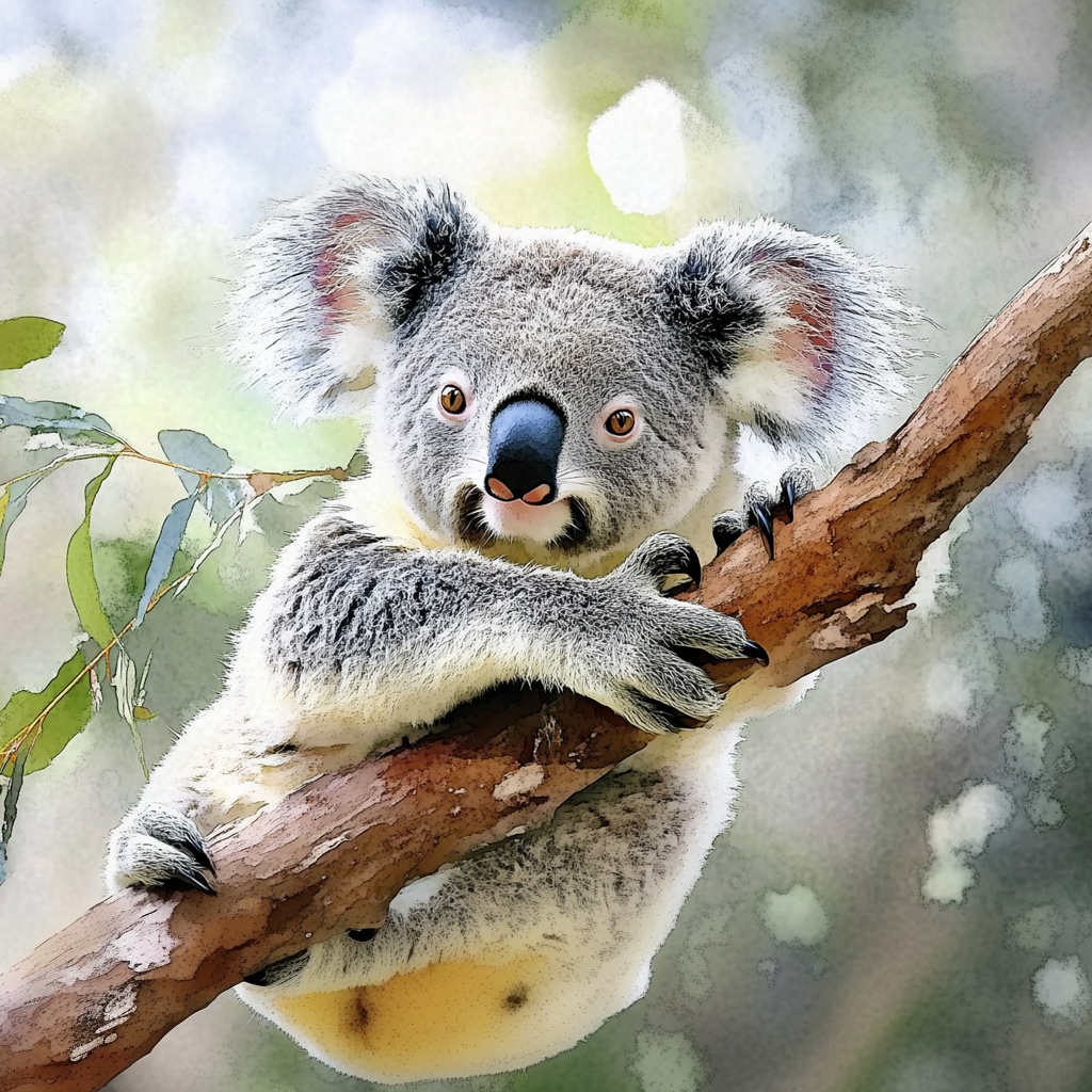 Obraz Na Plátně Canvas Fauna Příroda Austrálie Medvídek Koala 80x80