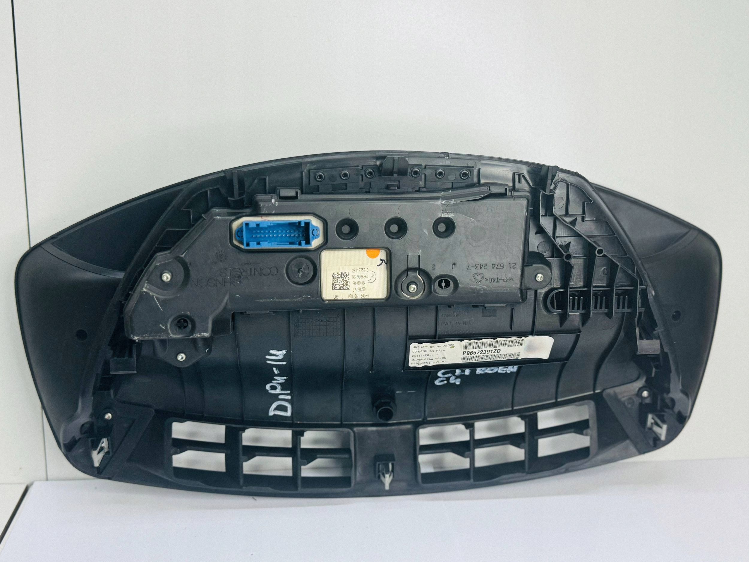 CITROEN C4 and 2.0 16V dials clock P96572391ZD