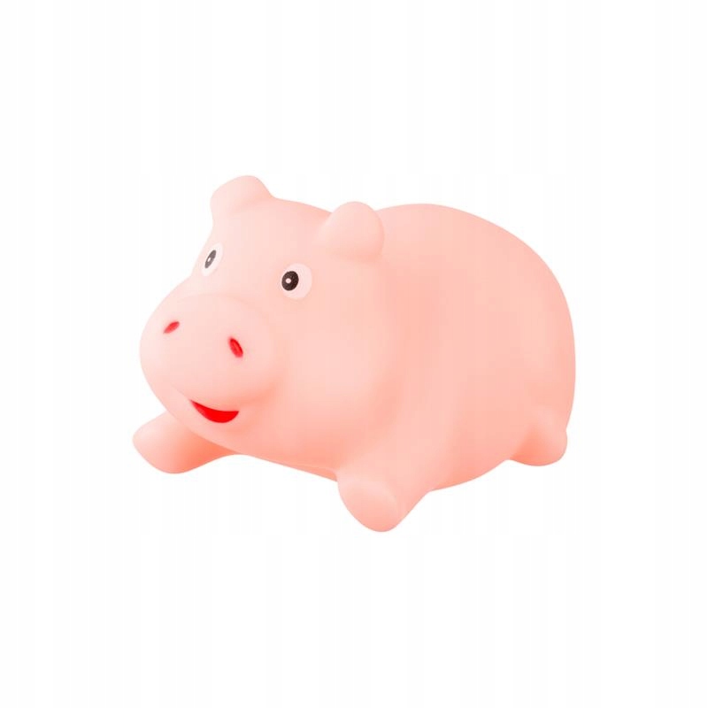 AKUKU ZABAWKI DO KĄPIELI KĄPIELOWE WANNY 4szt Materiał guma