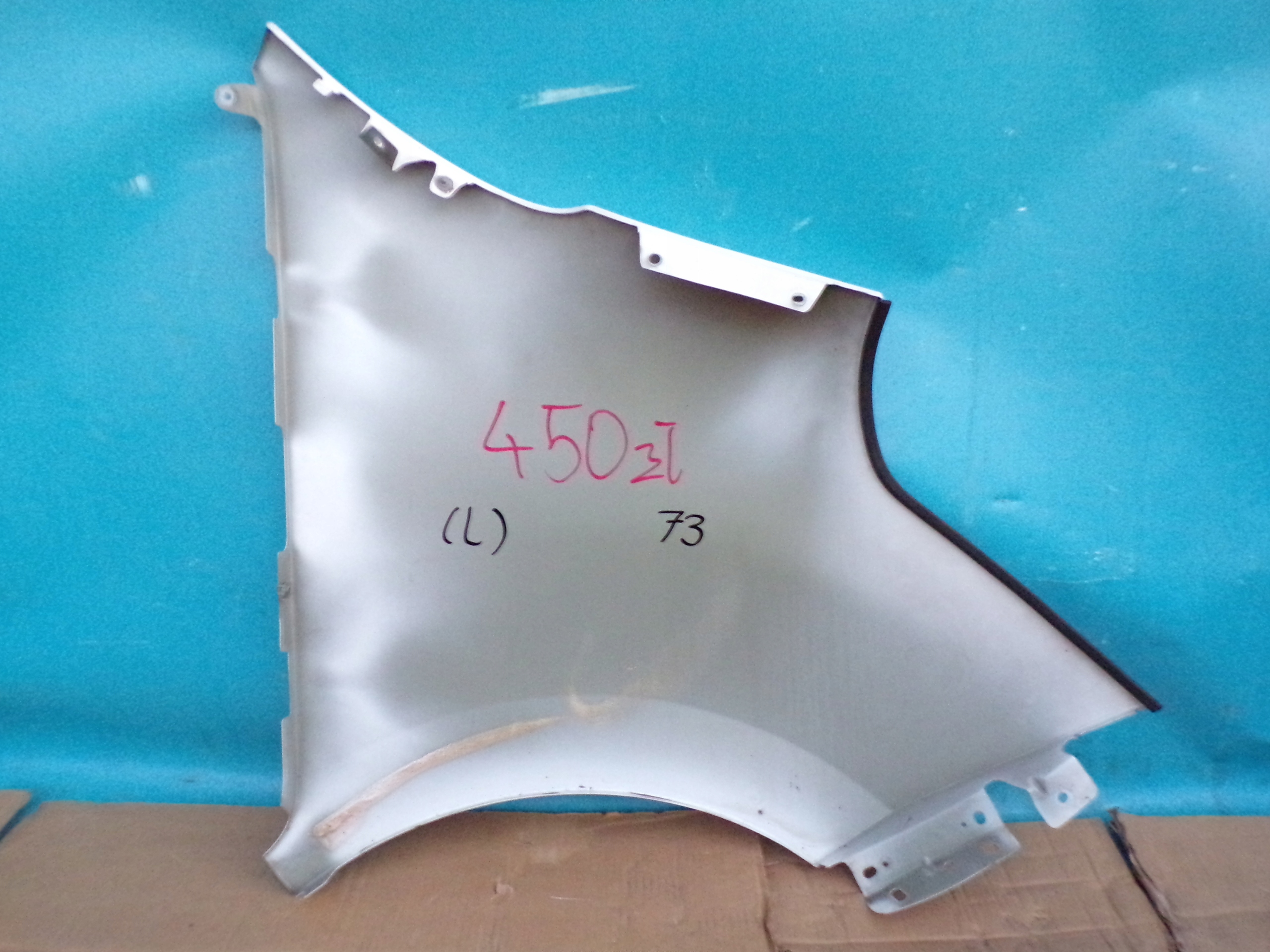 MASTER 3 MOVANO B 10- fender front front left BIALY LADNY