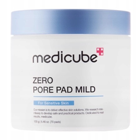 Medicube Zero Pore Pad Mild 70 szt. Tonizujące płatki do z kwasem Pha