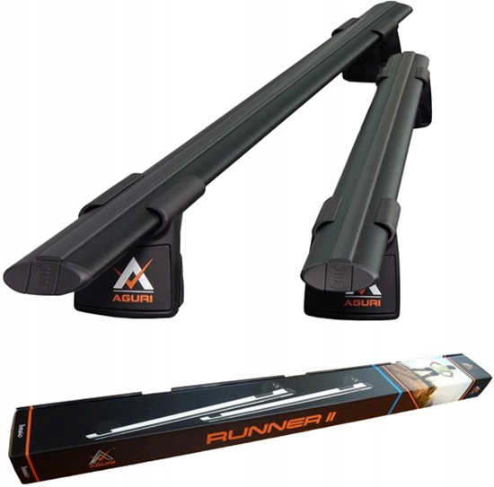 Багажник на дах на рейлинги Peugeot Rifter + КЛЮЧ ШЕСТИКУТНИЙ IMBUS - AGURI