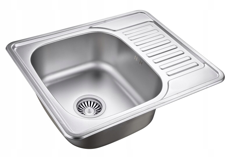 

Zlewozmywak Zlew Stalowy Gładki Jednokomorowy Mat