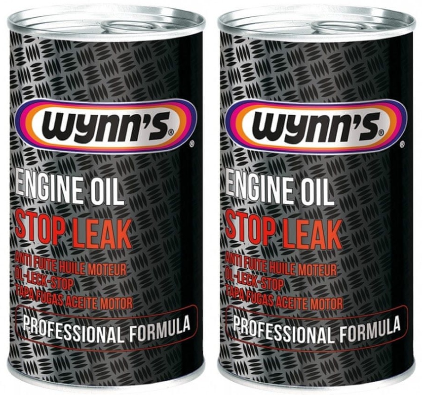 2X Engine Oil Stop Leak Professio Dodatek Do Oleju Zapobiega Wyciekom Wynns