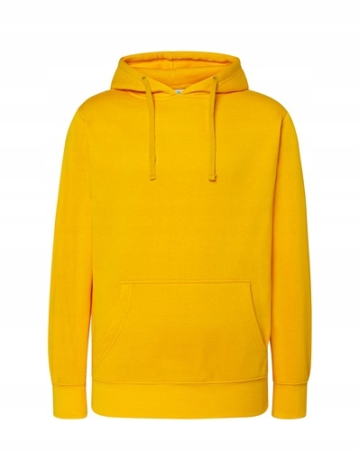 

Bluza Damska kangurka z kieszenia kapturem żółta