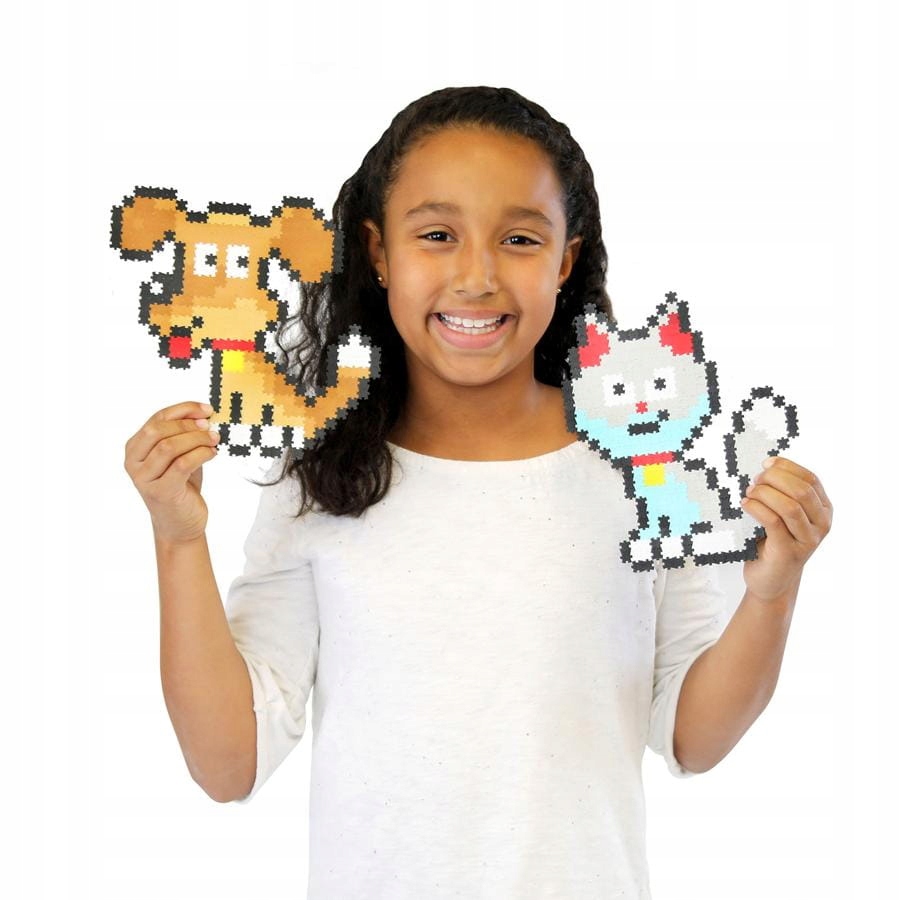 

Puzzelki Pixelki Jixelz. Zwierzęta Domowe. 700 ele