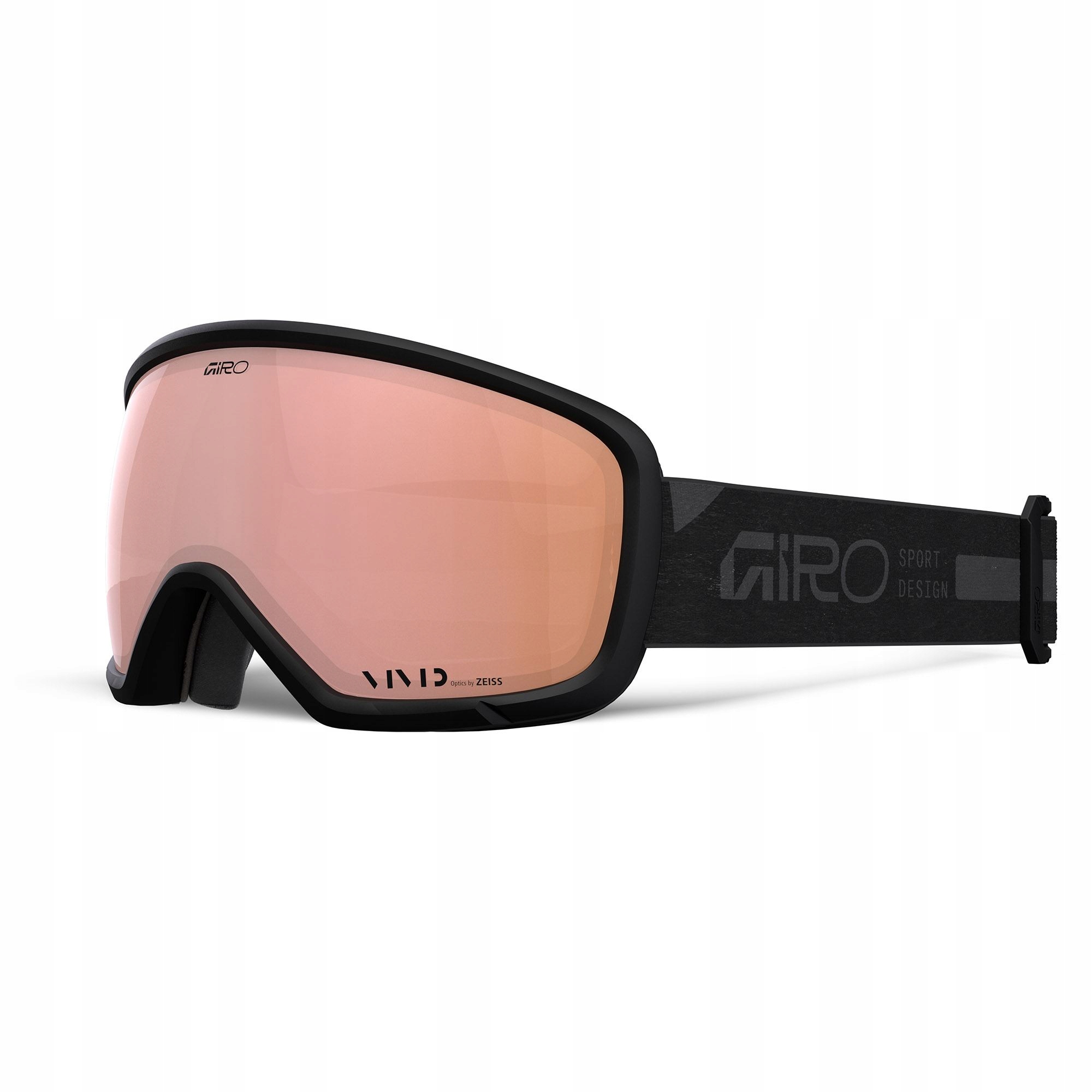 Giro Millie Black Rails-vivid Rose Gold