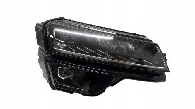 SKODA KAROQ LAMPA PRAWA FULL LED 57B941016B USZKODZONE SZKŁO PUSZKA CAŁA