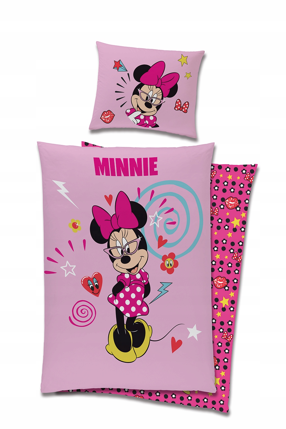 

Pościel 140x200 cm bajka Minnie Mouse 100% bawełna