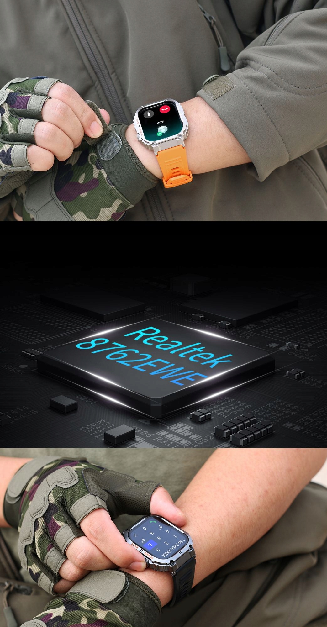 Smartwatch Gravity GT6-6 Waga 175 g