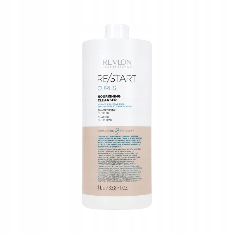 Revlon Re/start Hydratační šampon pro kudrnaté vlasy 1000 ml