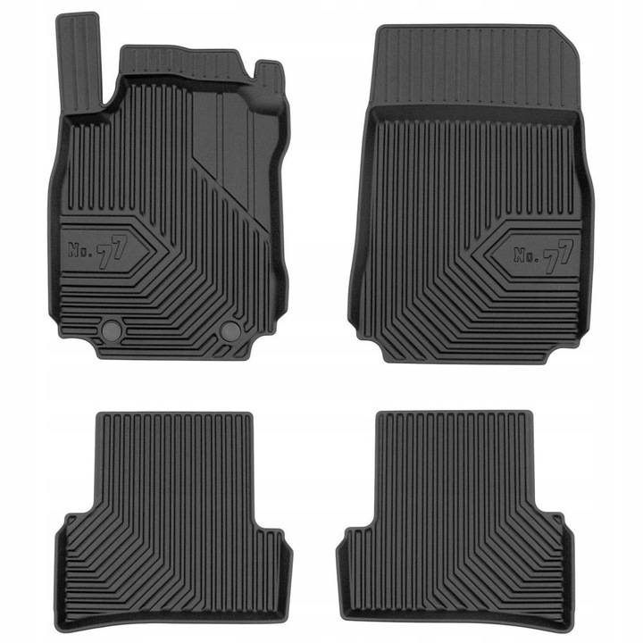 Gumové Koberce Renault Modus 2004-2012 Korytka 77