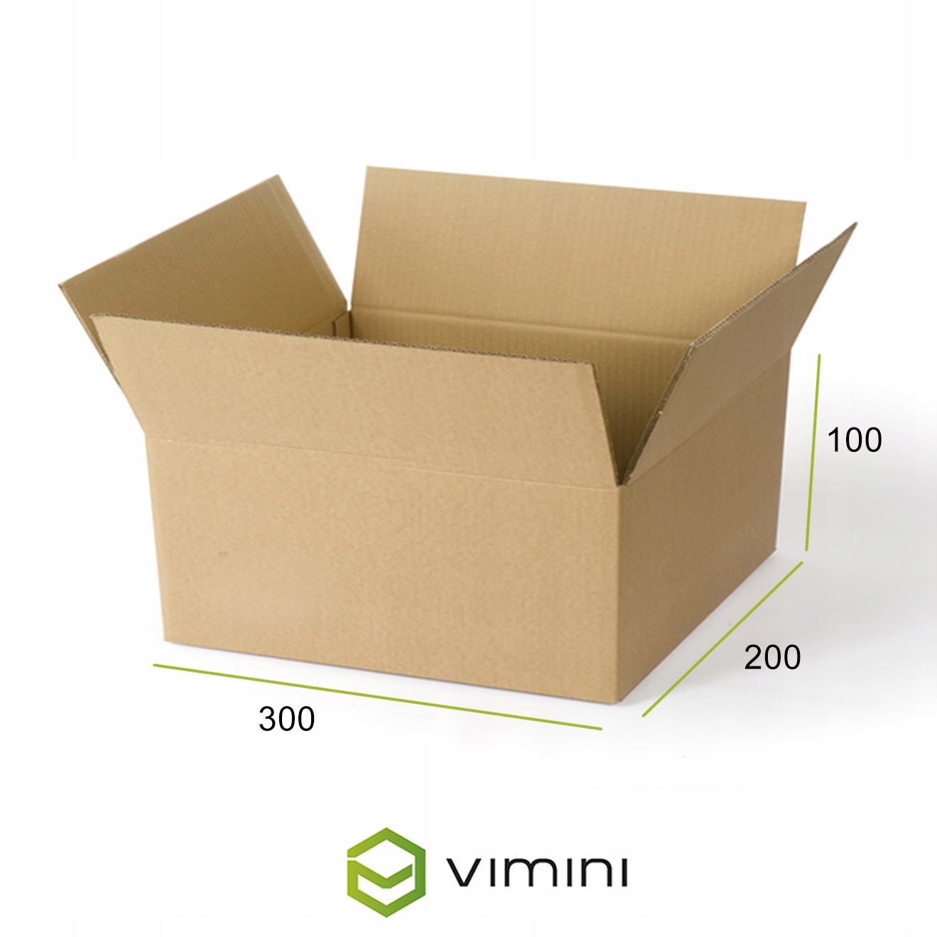 300x200x100 3w Karton Pudło Pudełko Tekturowe 100s