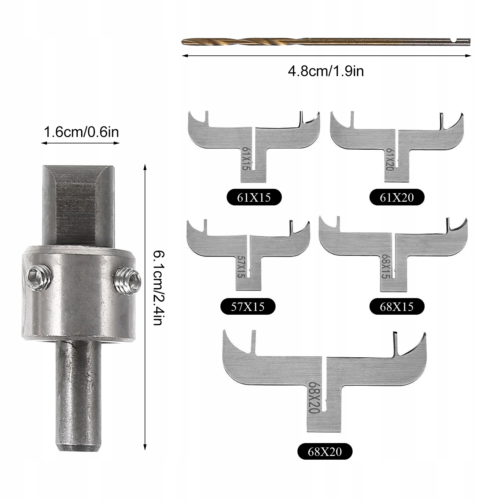 FREZ BRANSOLETKI PŁYTKA DREWNIANA Marka bez marki