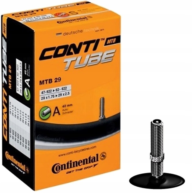 

Continental Mtb 28/29x1,75-2,5 Box dętka Auto Av