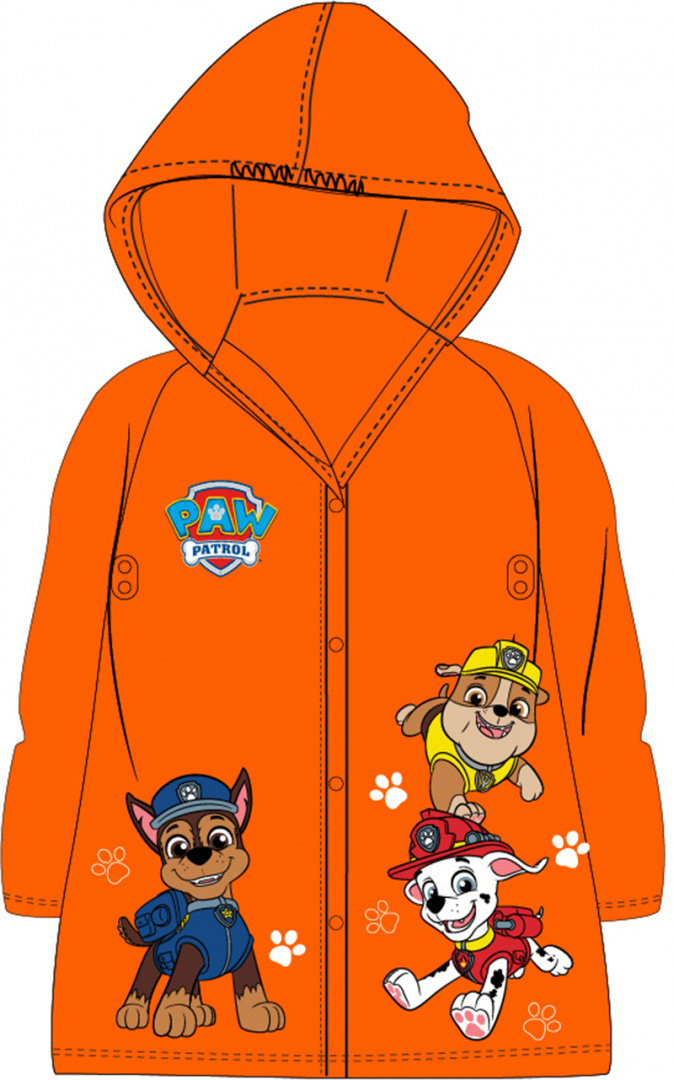 PSI PATROL PŁASZCZ PRZECIWDESZCZOWY PAW PATROL