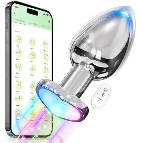 ANAL VIBRATOR Wibrator Analny 9 Trybów Stymulacja Prostaty Dla Mężczyzn
