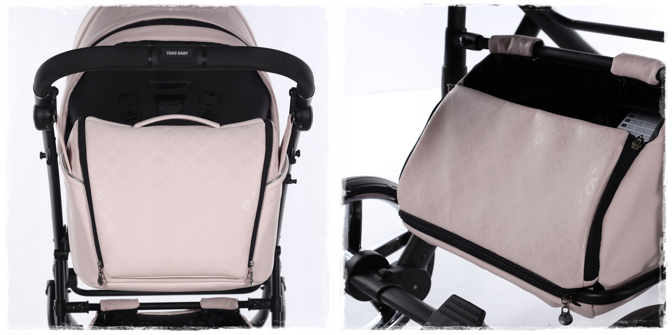 WÓZEK DZIECIĘCY 4W1 Tako Imperial NEW JASNY RÓŻOWY 05 Rodzaj kół Żelowe