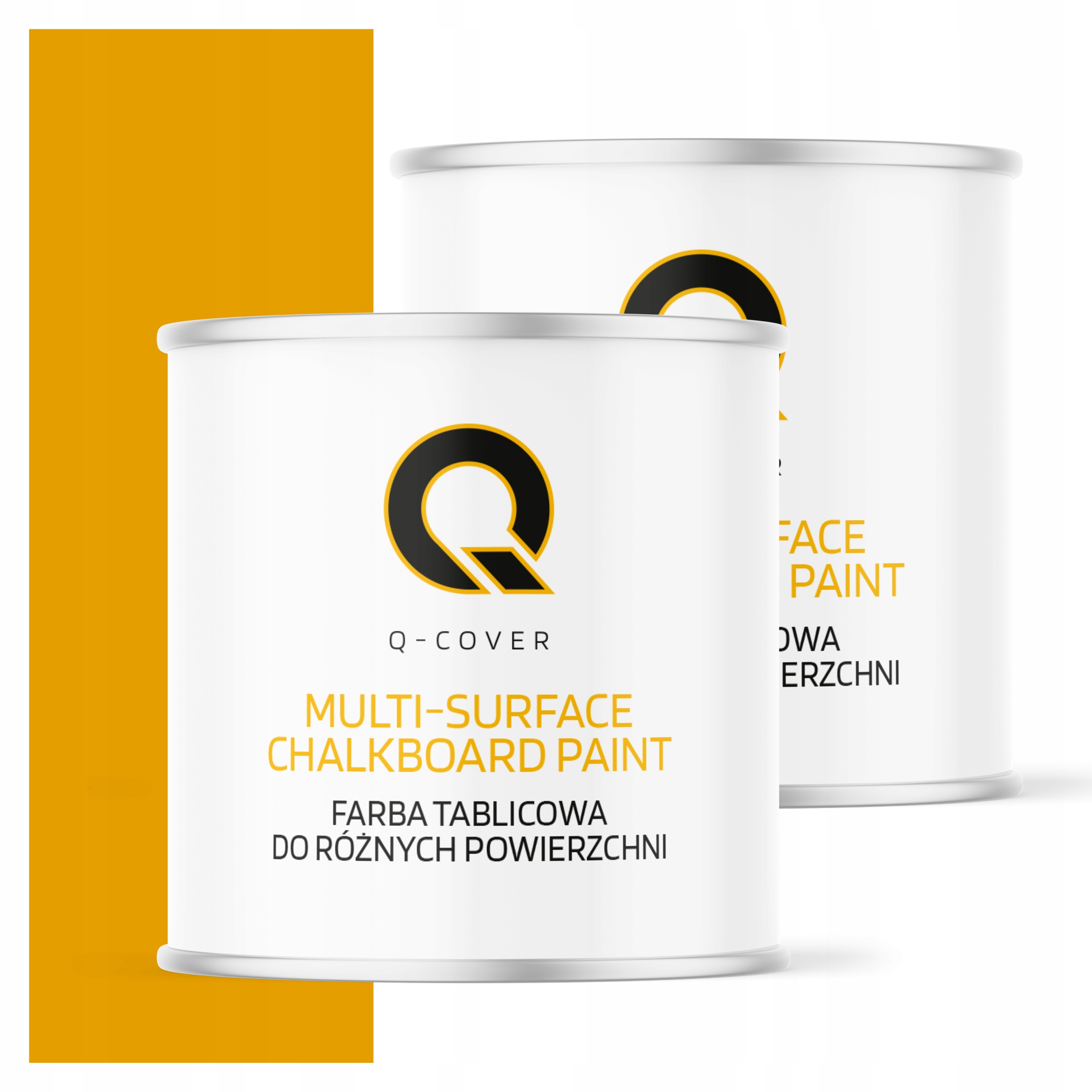 Dekoratívna tabuľová farba Dobre kryjúca 2,5L Žltá Zlatá RAL1004 Matná