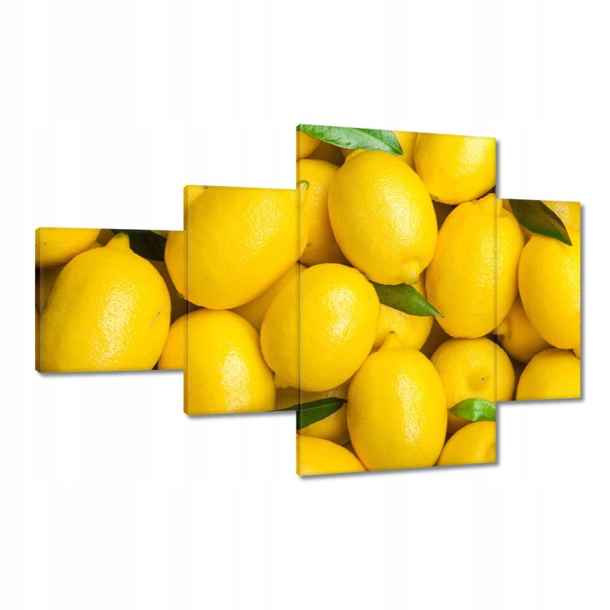 Obrazy 130x80 Mnoho citronů
