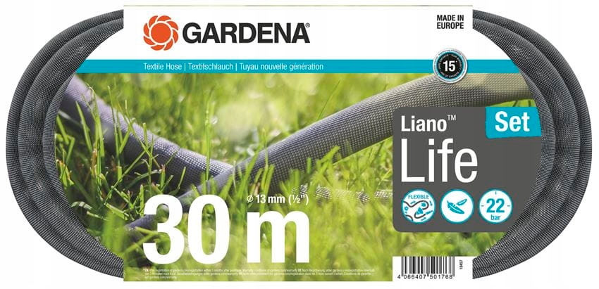 Textilná hadica Liano Life 30 m sada Gardena 18457
