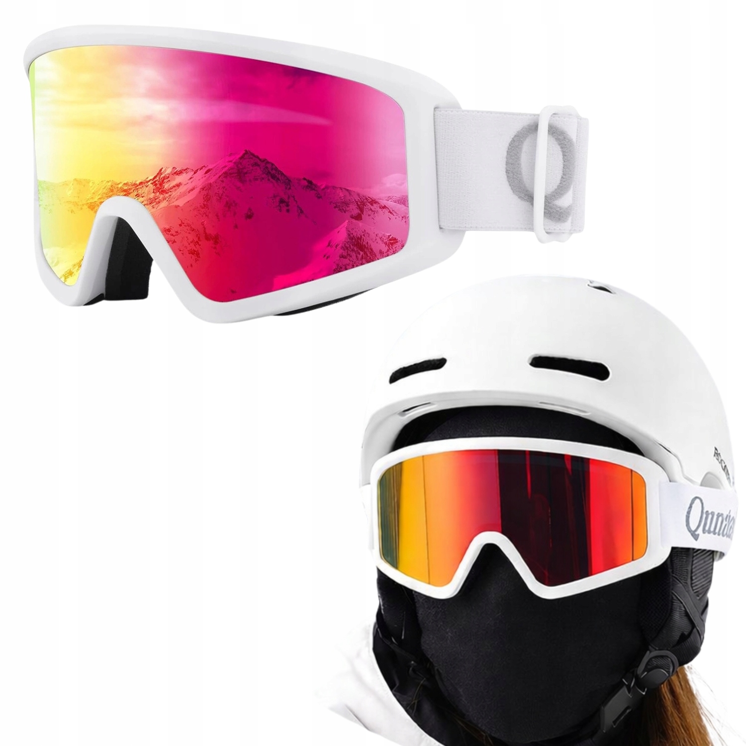 Lyžařské Brýle Snowboardové Dámské Lyžařské Brýle Pánské UV400 Uv Filtr