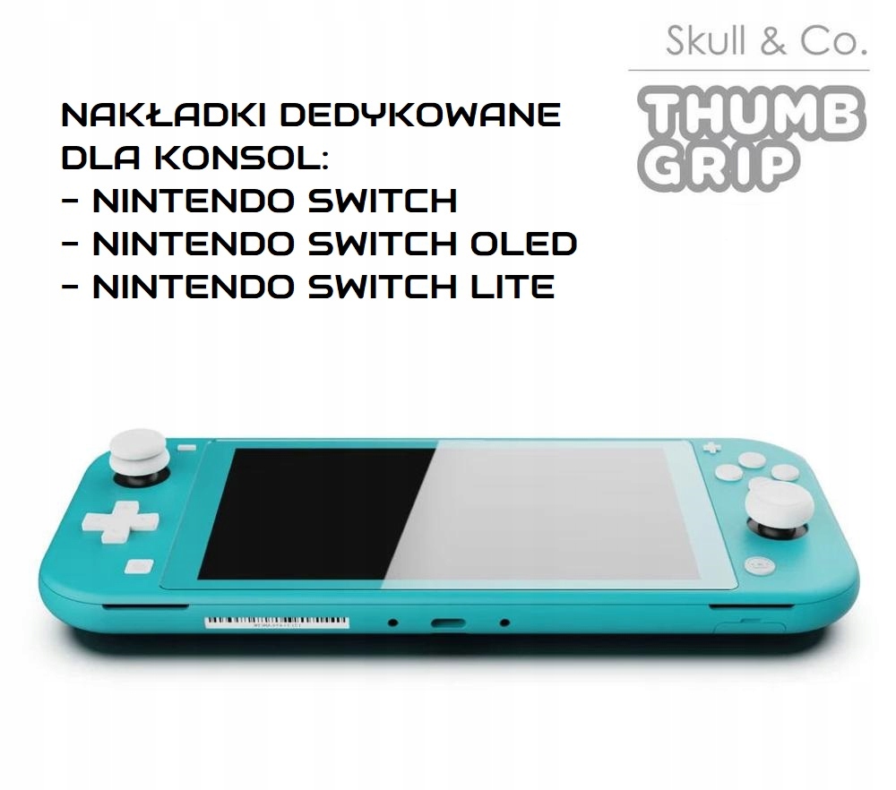 GUMKI NAKŁADKI SKULL&CO 6-PACK DO KONSOLI NINTENDO SWITCH OLED LITE JOY-CON Typ inny