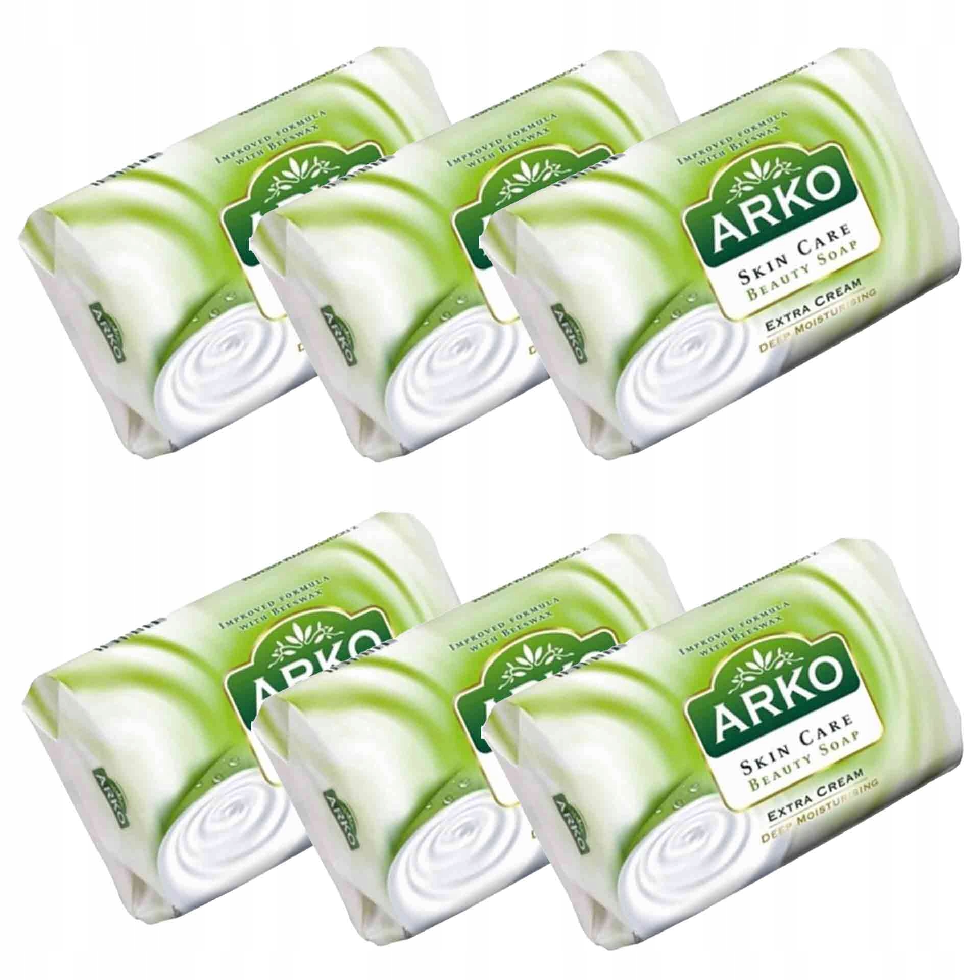 

Arko Mydło 90 g x 6 szt. Extra Krem