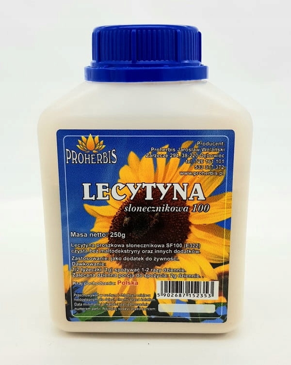 Levně Slunečnicový Lecitin SF100 250 G Proherbis