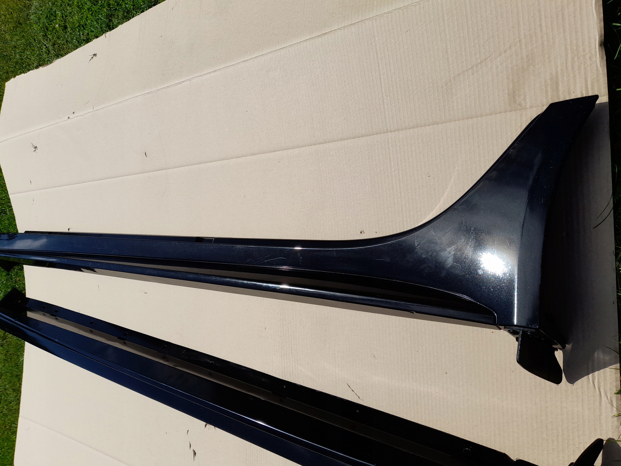 threshold moulding threshold JAGUAR XF X260 R-SPORT right left black
