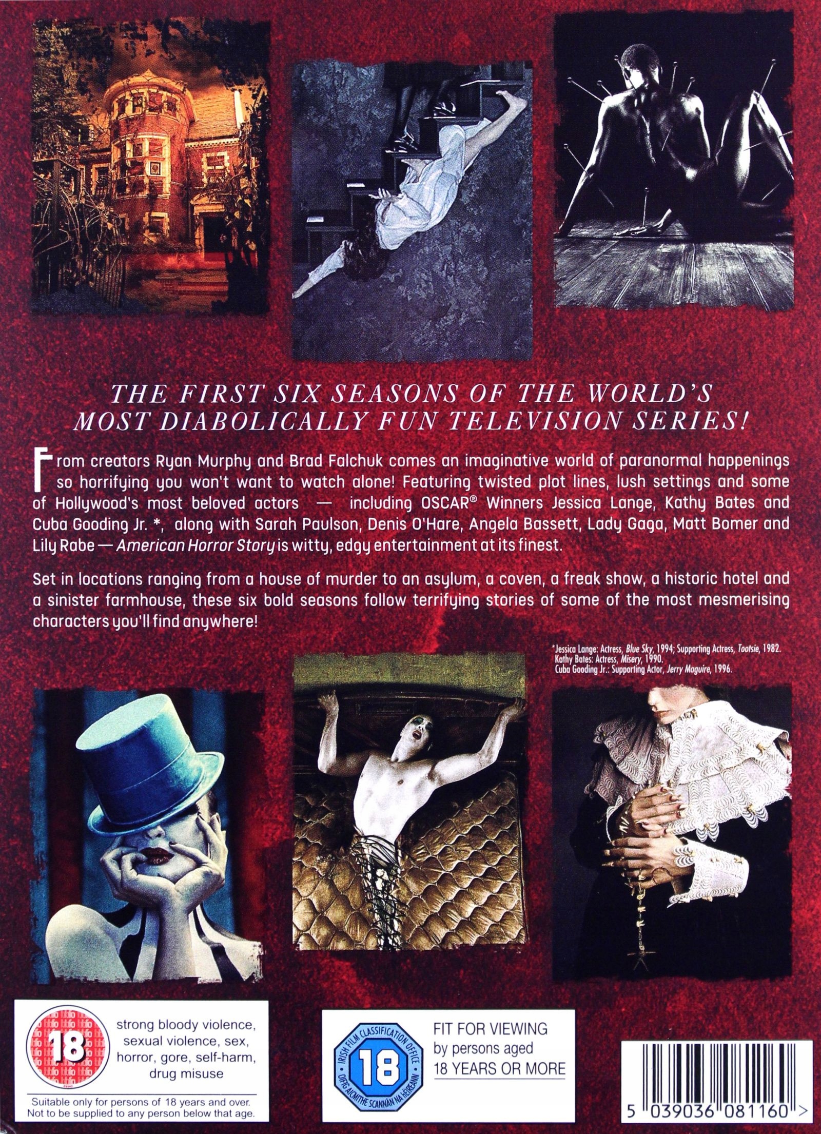 American Horror Story: The Complete Seasons 1-6 płyta DVD