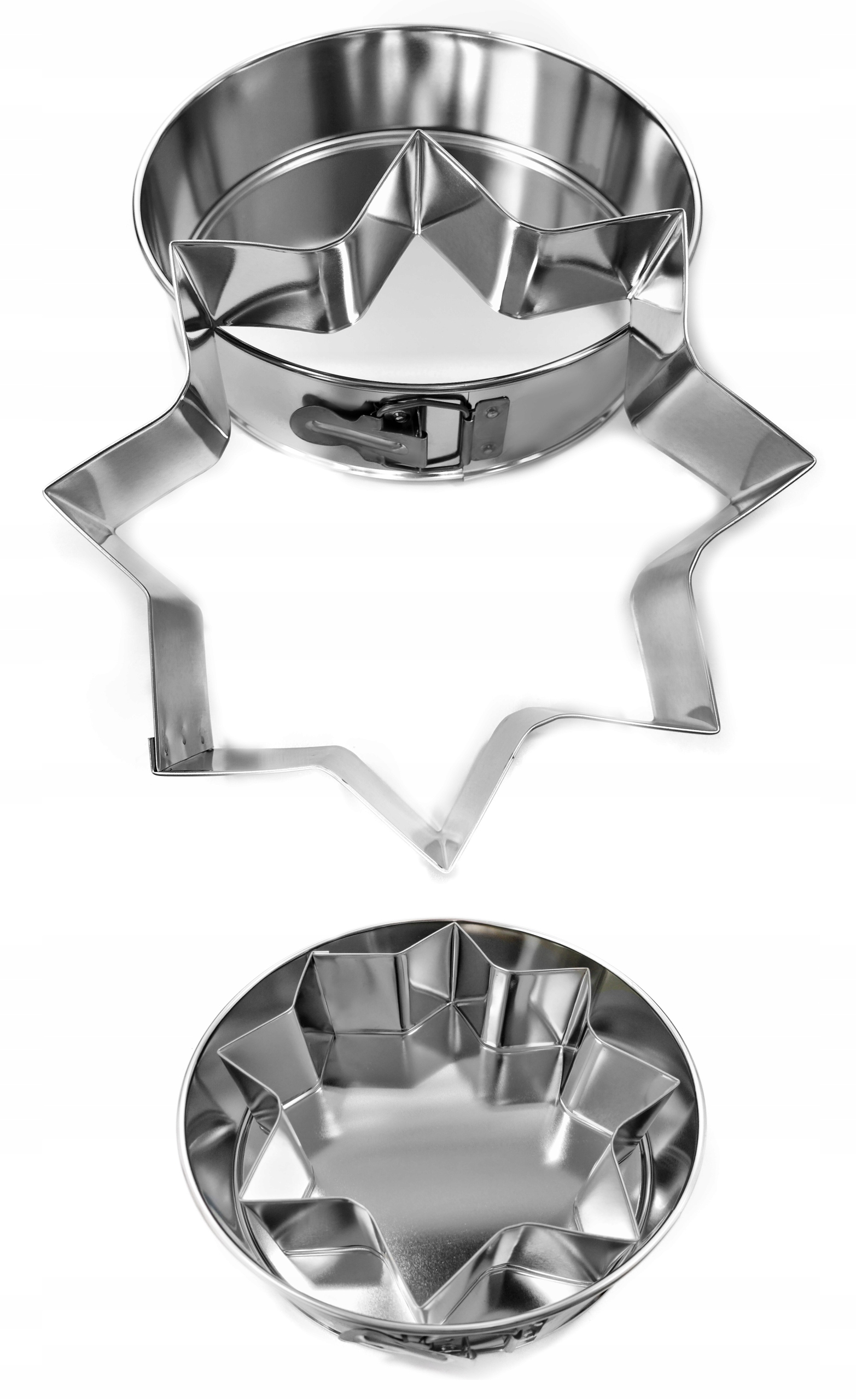 

Tortownica Forma Blacha Wkład Gwiazdka 24 CM