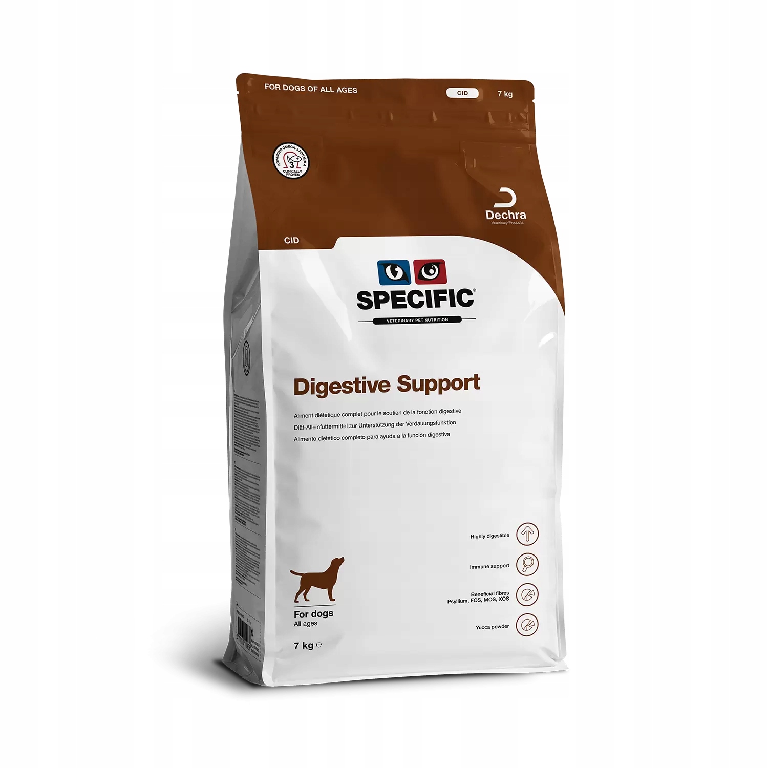 Levně Krmivo pro psy všech věkových kategorií Digestive Support CID Specific 7 kg