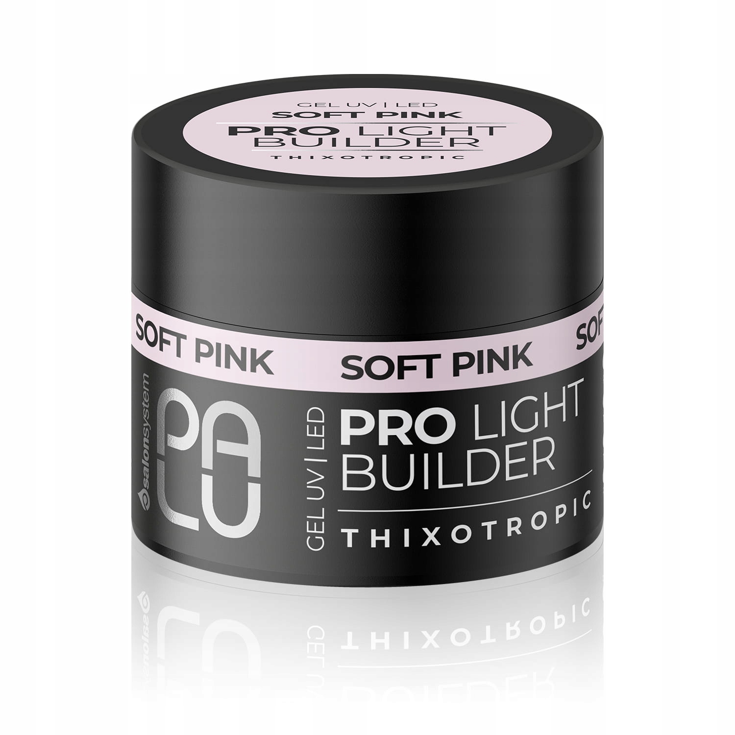 Palu Pro Light Builder Gel jemně Pink 90g