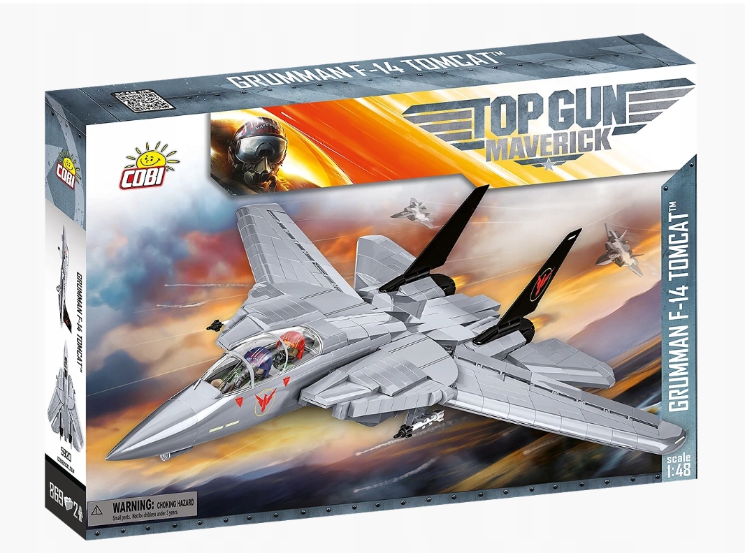 Klocki konstrukcyjne Cobi 5920 Top Gun F-14 Tomcat 869 elementów