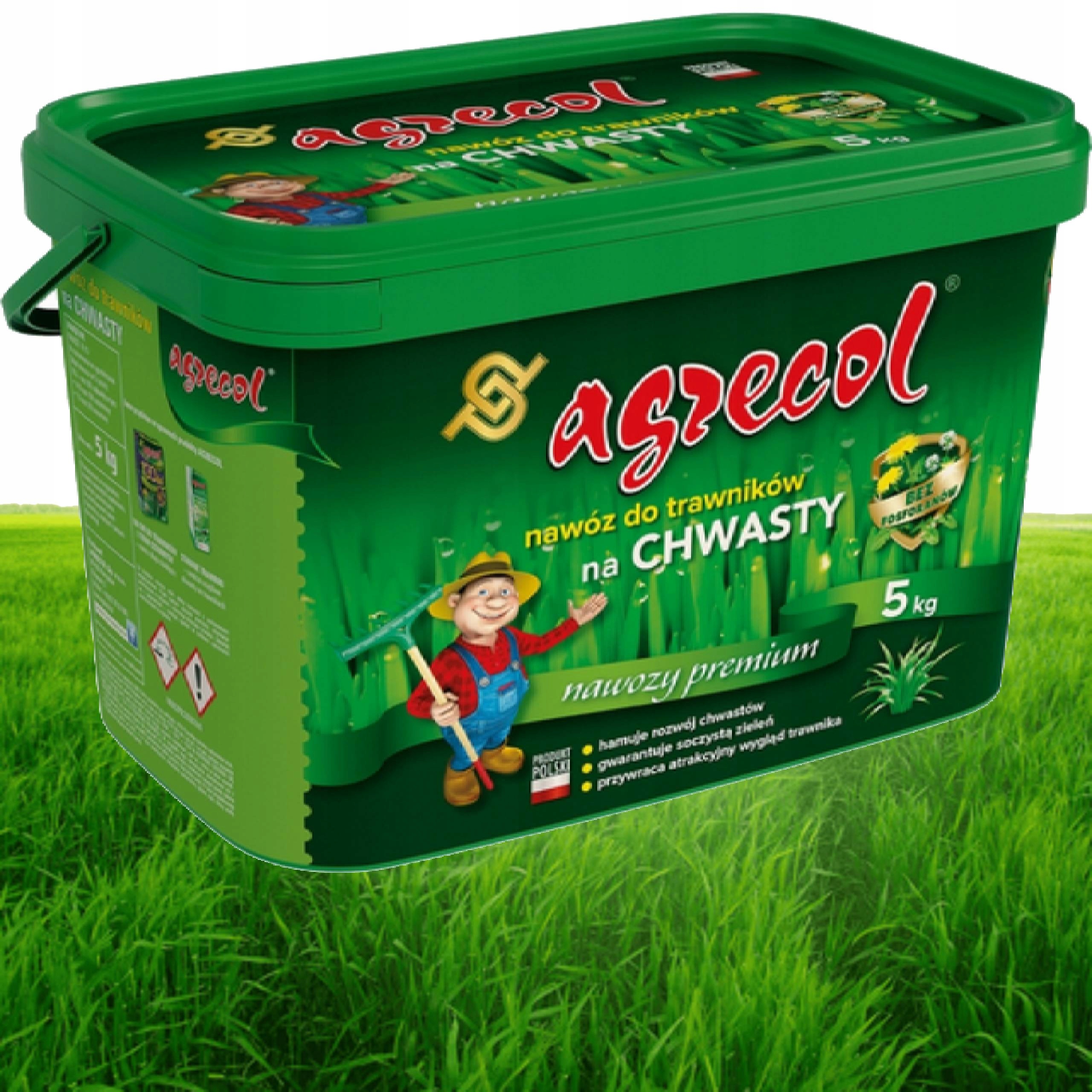 

Agrecol Nawóz Do Trawników Zachwaszczonych 5KG