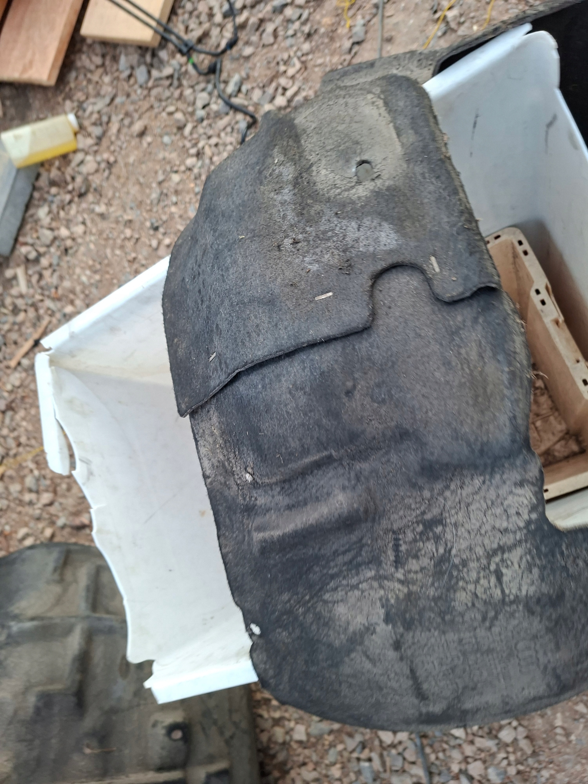 mudguard left left front front AUDI A5 8T 8T0 8T0821171H